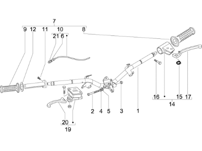 Εικόνα της ΝΤΙΖΑ ΓΚΑΖΙΟΥ FLY 50<>125 4Τ-601113