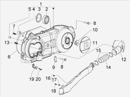 Εικόνα της ΚΑΠΑΚΙ ΑΕΡΑΓΩΓΟΥ LIBERTY RST 125/200-843264