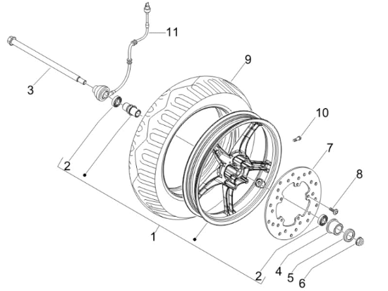 Εικόνα της ΕΛΑΣΤΙΚΟ SAVA 120/70-12 MC20-598277