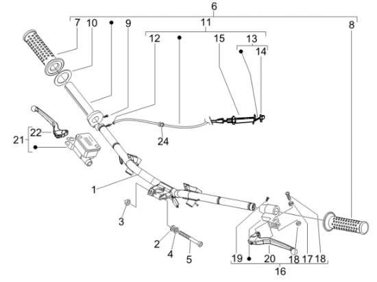 Εικόνα της ΝΤΙΖΑ ΓΚΑΖΙΟΥ FLY 50<>125 4Τ-601113