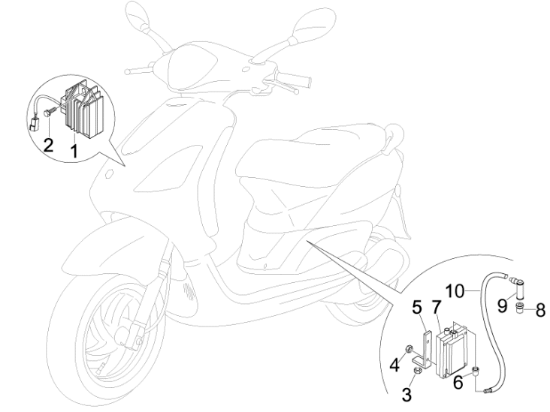 Εικόνα της ΠΟΛ/ΣΤΗΣ SCOOTER 50 CC 4Τ (KOKUSAN)-639986