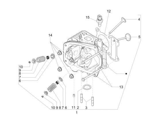 Εικόνα της ΚΕΦΑΛΗ ΚΥΛΙΝΔΡΟΥ LIB 125-150-LX-S MY11-874755