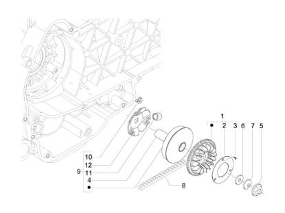 Εικόνα της ΡΑΟΥΛΑ ΒΑΡ SCOOTER 150 4T 2V (X6)-CM103802