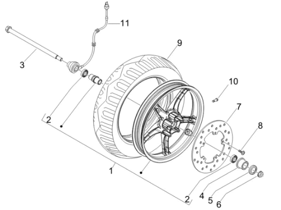 Εικόνα της ΕΛΑΣΤΙΚΟ SAVA 120/70-12 MC20-598277