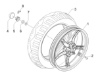 Εικόνα της ΠΑΞΙΜΑΔΙ ΠΙΣΩ ΤΡΟΧΟΥ SC-VESPA M18X1,25-563728