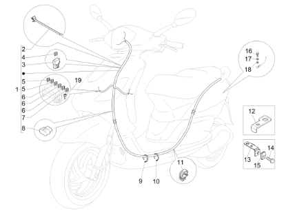 Εικόνα της ΑΣΦΑΛΕΙΟΘΗΚΗ SCOOTER 125 4T 3V-642405