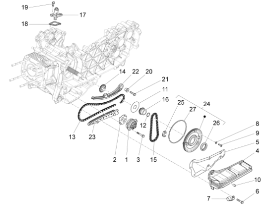 Εικόνα της ΚΑΠΑΚΙ ΚΑΔΕΝΑΣ FLY-LIB 125 4T 3V-B0154166