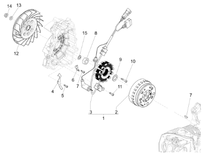 Εικόνα της ΒΟΛΑΝ SCOOTER 125-150 4Τ 3V ΚΟΜΠΛΕ-B018107