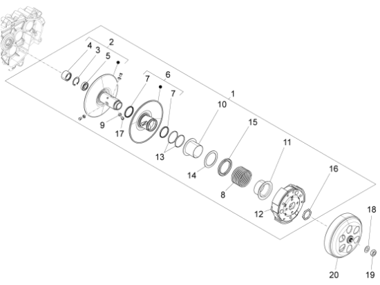 Εικόνα της ΔΙΣΚΟΣ ΚΟΜΠΛΕΡ SCOOTER 150 4Τ 3V 14?>-B017974