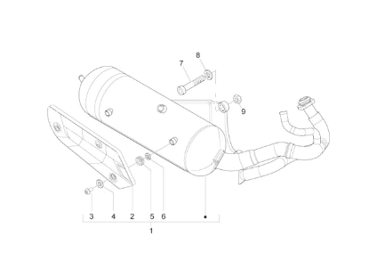 Εικόνα της ΒΙΔΑ ΒΑΣΗΣ ΕΞΑΤΜ SCOOTER M8x75-845591