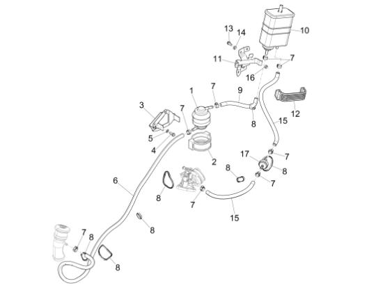 Εικόνα της ΣΩΛΗΝΑΚΙ ΒΑΛΒ ROLL-OVER SAE 30 R11-A O-CM177910