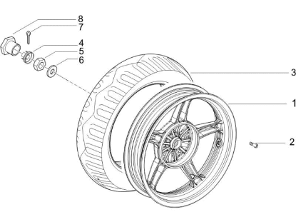 Εικόνα της ΕΛΑΣΤΙΚΟ VEE RUBBER 120/70-10 54L VRM217-597030