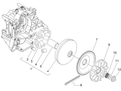 Εικόνα της ΒΑΡΙΑΤΟΡ SCOOTER 50-100 2T/4T-CM110303