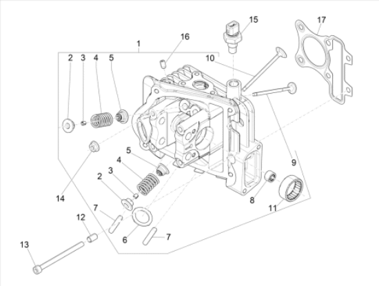 Εικόνα της ΦΛΑΝΤΖΑ ΚΕΦ ΚΥΛ SCOOTER 100 4T 51 mm-969717