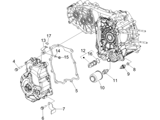 Εικόνα της ΦΙΛΤΡΟ ΛΑΔΙΟΥ SCOOTER 4T 125<>300 CC-1A022356