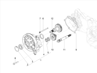 Εικόνα της ΡΟΥΛΕΜΑΝ ΔΙΑΦ/ΚΟΥ SR 125 MOTARD-83044R