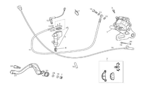 Εικόνα της ΣΕΝΣΟΡΑΣ ΤΑΧΥΤ DERBI SD-TERRA 125 ΚΟΜΠΛΕ-863307