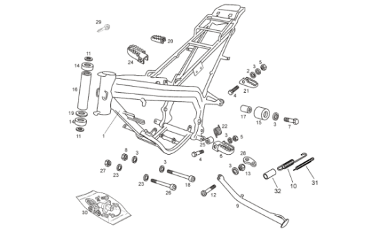 Εικόνα της ΜΑΡΣΠΙΕ ΜΠΡΟΣ GILERA RCR-SMT ΑΡΙΣΤΕΡO-00H02201312