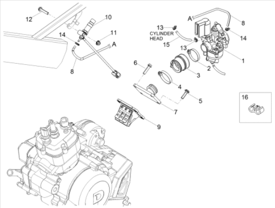 Εικόνα της ΒΑΛΒΙΔΑ REED SX-RX-RS 50-DERBI SD R 01?-1A003630