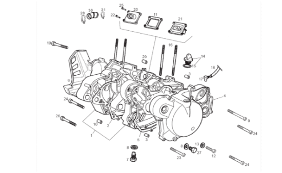 Εικόνα της ΒΑΛΒΙΔΑ REED SX-RX-RS 50-DERBI SD R 01?-1A003630