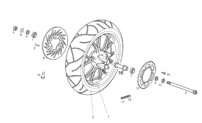 Εικόνα της ΑΛΥΣΙΔΑ ΚΙΝΗΣΗΣ SMT/RCR-DRD SM 130P 1/2-B046219