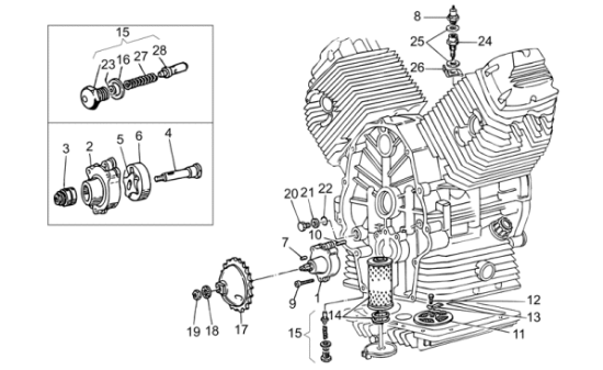 Εικόνα της ΦΙΛΤΡΟ ΛΑΔΙΟΥ MG V35-V50-V9-BREVA-NEV750-2A000633