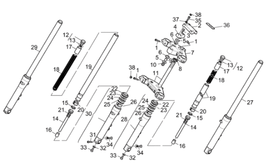 Εικόνα της ΤΣΙΜΟΥΧΑ ΠIΡ PEG 650/RXV450-550-MG 1100-AP8163095