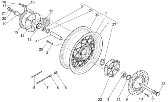 Εικόνα της ΔΙΣΚΟΦΡΕΝΟ ΠΙΣΩ MG V11-CALIFORNIA-GU03635700