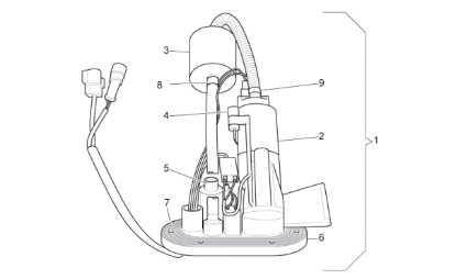 Εικόνα της ΑΙΣΘΗΤΗΡΑΣ ΒΕΝΖΙΝΗΣ SXV-RXV 450-550-GU01103090