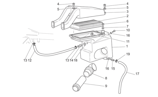 Εικόνα της ΦΙΛΤΡΟ ΑΕΡΟΣ MG CALIFORNIA 1100-GU30113600