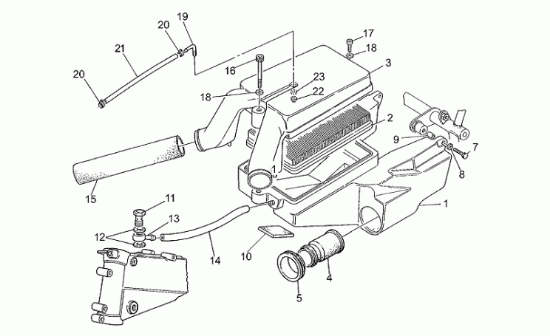 Εικόνα της ΦΙΛΤΡΟ ΑΕΡΟΣ MG CALIFORNIA 1100-GU30113600