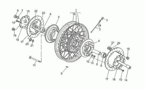 Εικόνα της ΒΙΔΑ ΔΙΣΚΟΦΡΕΝΟΥ MOTO GUZZI-GU30611460