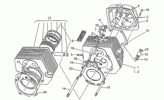 Εικόνα της ΜΠΟΥΖΟΝΙ ΚΥΛ BREVA-V7-V75 M8X140-976898