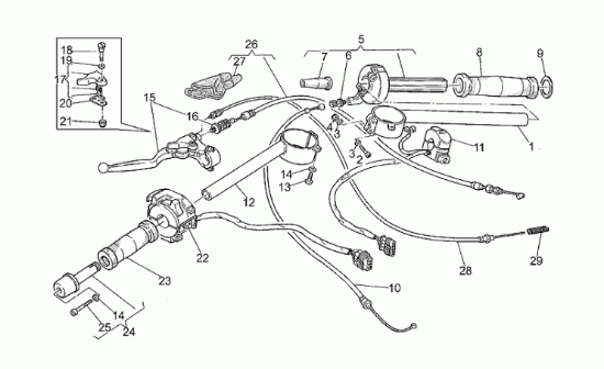 Εικόνα της ΔΙΑΚΟΠΤΗΣ STOP-START MG V10-11-DAYTONA-GU01738800