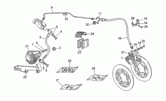 Εικόνα της ΚΙΤ ΕΠΙΣΚΕΥΗΣ ΔΑΓΚ MG 850<>1000-GU14659000