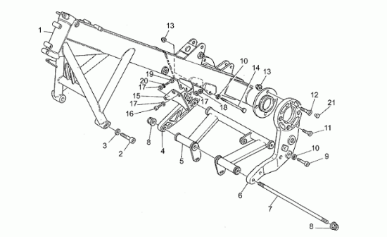 Εικόνα της ΒΙΔΑ ΒΑΣΗΣ ΜΑΡΣΠΙΕ MG NEVADA-V7 750 8X20-GU98682420