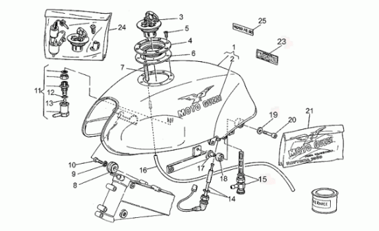 Εικόνα της ΛΑΣΤΙΧΟ ΤΕΠ ΒΕΝΖΙΝΗΣ MG BREVA 750-GU66103415