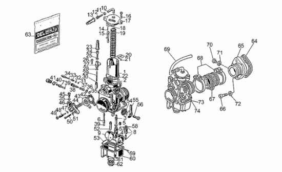 Εικόνα της ΒΕΛΟΝΑ ΚΑΡΜΠ RS/MX 125-318604