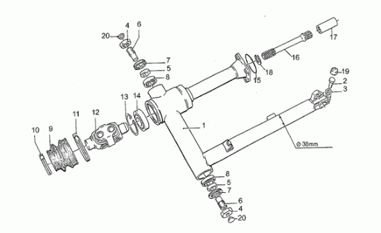 Εικόνα της ΒΙΔΑ M10X35-GU98052535