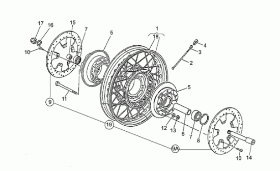 Εικόνα της ΡΟΥΛΕΜΑΝ ΠΙΣΩ ΤΡΟΧΟΥ MG V11 20X47X14-GU92204220