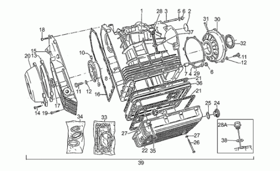 Εικόνα της ΤΣΙΜΟΥΧΑ ΣΤΡΟΦ MG 750-1100 28X38X7-GU90402840