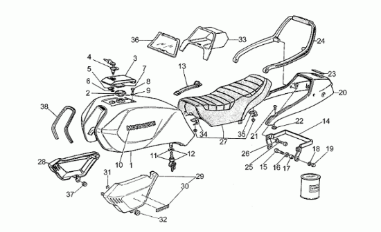 Εικόνα της ΛΑΣΤΙΧΑΚΙ ΠΛΑΙΝΩΝ ΚΑΠΑΚΙΩΝ V35-V50-V7-GU19478550