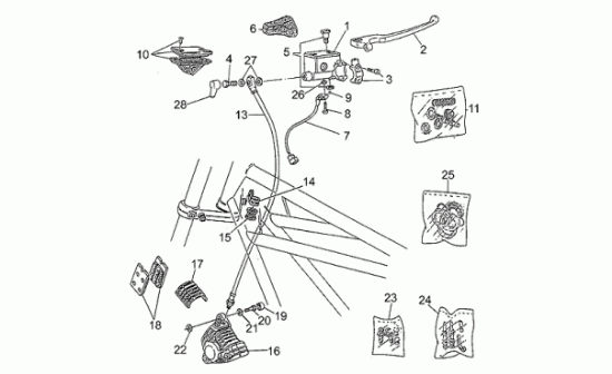 Εικόνα της ΚΙΤ ΕΠΙΣΚΕΥΗΣ ΤΡ ΦΡΕΝΟΥ MG 350<>1000-GU28659378