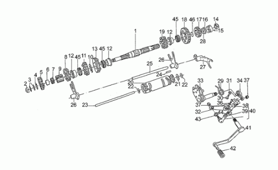 Εικόνα της ΛΑΣΤΙΧΟ ΠΟΔΟΦΡΕΝΟΥ MOTO GUZZI-GU14251001