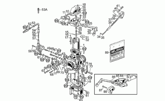 Εικόνα της ΒΕΛΟΝΑ ΠΛΩΤΗΡΑ ΚΑΡΜΠ MG V35-V50-GU13933100