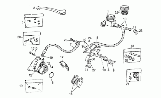 Εικόνα της ΤΑΚΑΚΙΑ ΦΡ MG NEVADA 750/V35-V50 ΠΙΣΩ-AP8113323