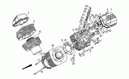 Εικόνα της ΦΛΑΝΤΖΑ ΚΕΦ ΚΥΛ MG LE MANS 850-GU28022000