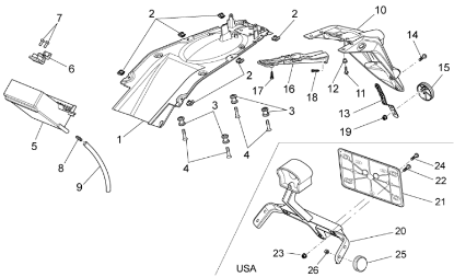 Εικόνα της ΑΝΑΚΛΑΣΤΗΡΑΣ ΛΑΣΠΩΤΗΡΑ APRILIA-MOTO GUZZ-AP8224164