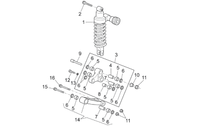 Εικόνα της ΑΜΟΡΤΙΣΕΡ ΠΙΣΩ MG BREVA-NORGE 850<>1200-GU05550230