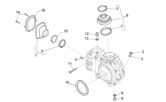 Εικόνα της ΦΛΑΝΤΖΑ ΦΥΣΟΥΝΑΣ ΔΙΑΦΟΡ MOTO GUZZI-GU05358630